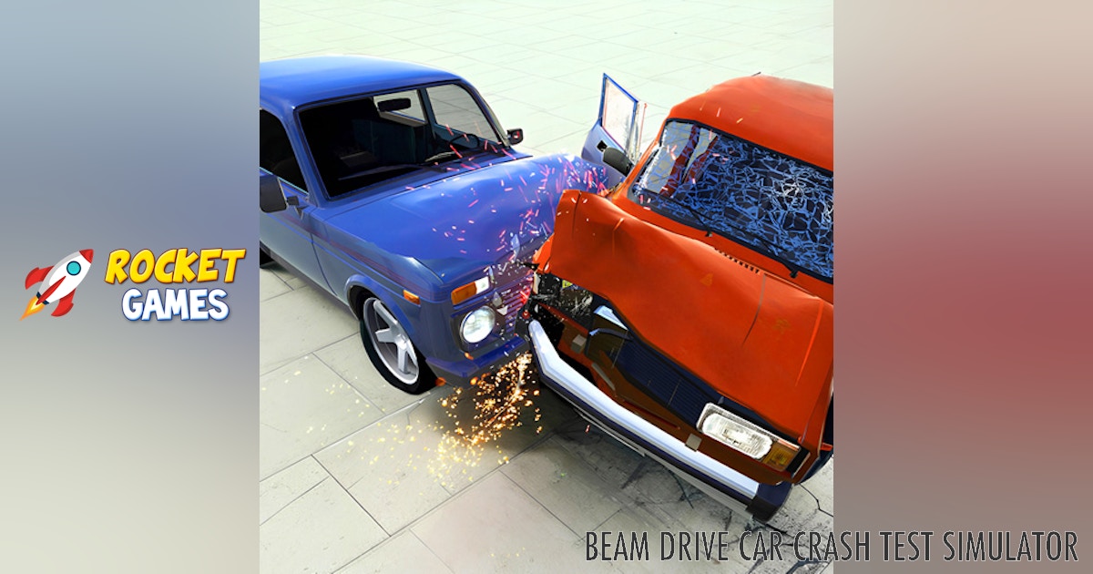 Beam Drive Car Crash Test Simulator 🕹️ Play Now for Free | RocketGames