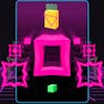 Big Neon Tower vs Tiny Square