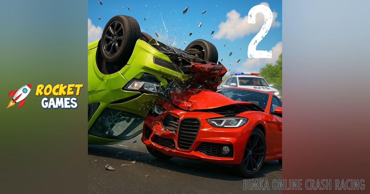 Bimka Online Crash Racing 🕹️ Play Now for Free | RocketGames