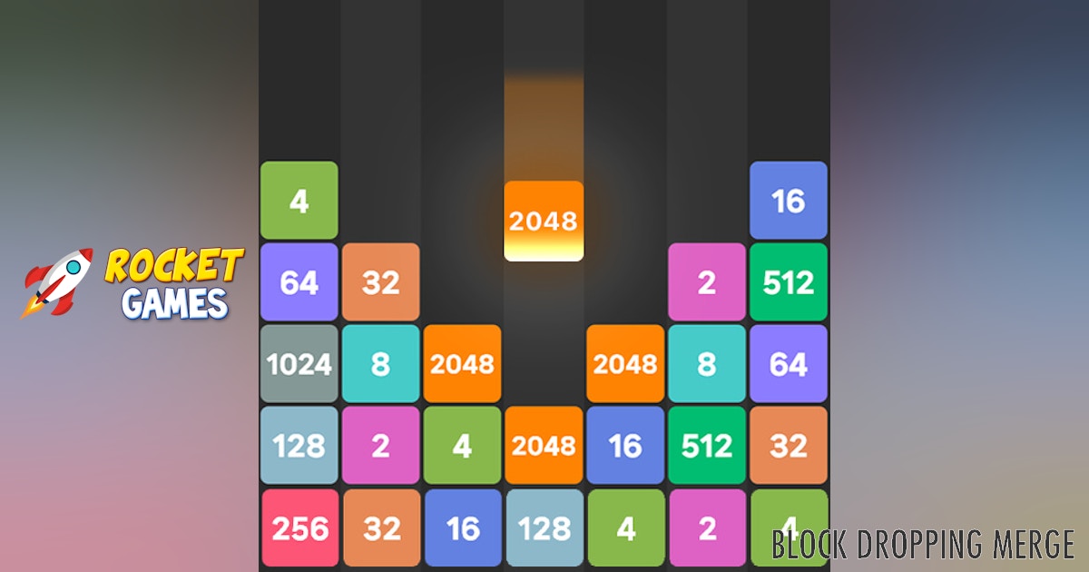 Block Dropping Merge 🕹️ Play Now for Free | RocketGames
