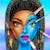 Blue Girls Makeup