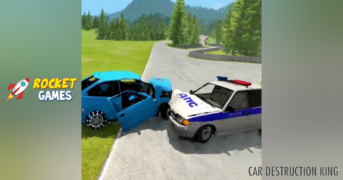 Car Destruction King 🕹️ Play Now for Free | RocketGames
