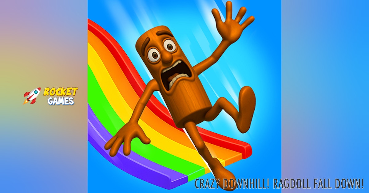 Crazy Downhill! Ragdoll Fall Down! 🕹️ Play Now for Free | RocketGames