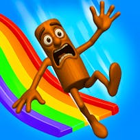 Crazy Downhill! Ragdoll Fall Down!