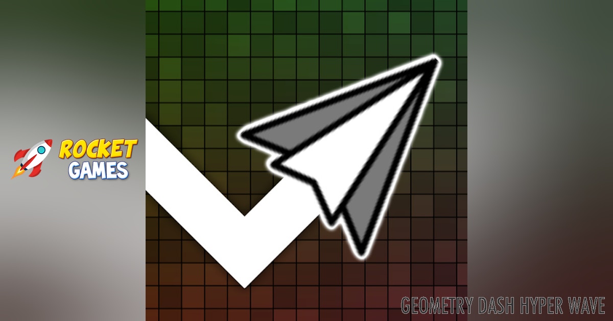 Geometry Dash Hyper Wave đšī¸ Play Now for Free | RocketGames