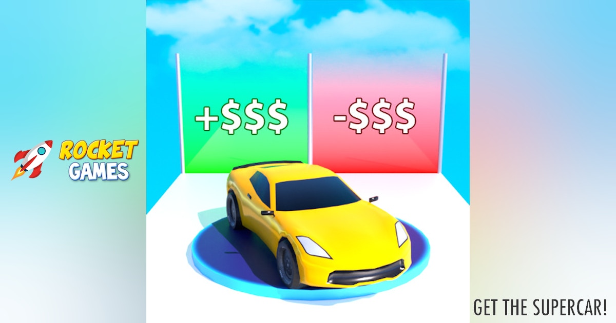 Get the Supercar! 🕹️ Play Now for Free | RocketGames