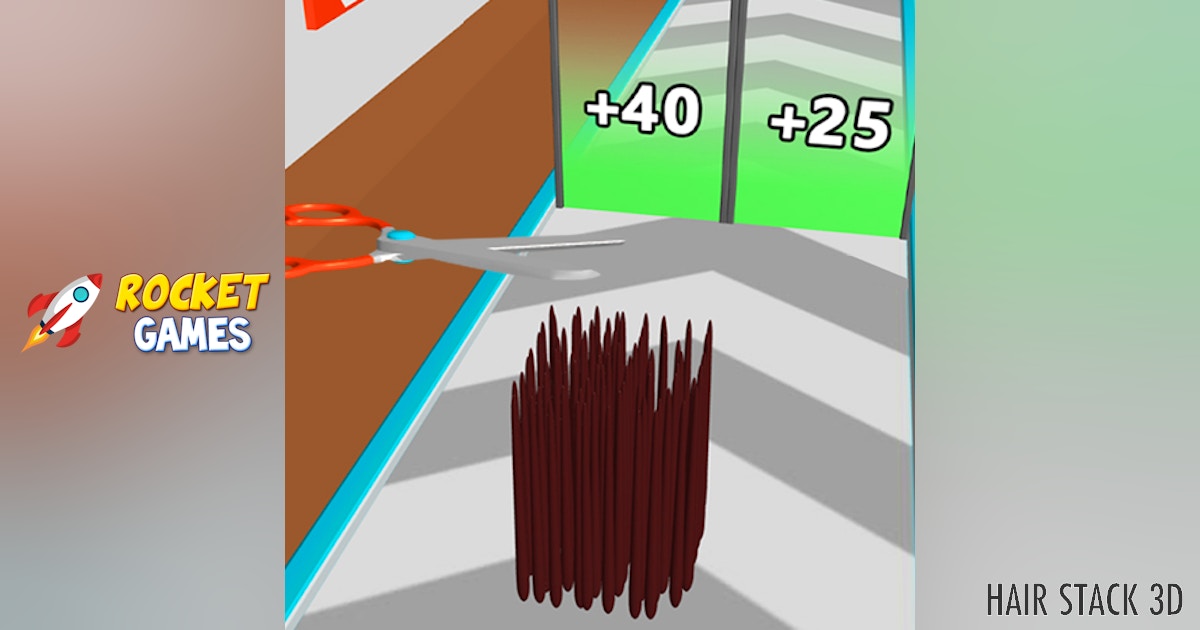 Hair Stack 3D 🕹️ Play Now for Free | RocketGames