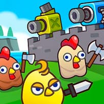 Merge Cannon Chicken Defense