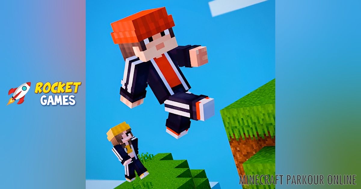 Minecraft Parkour Online 🕹️ Play Now for Free | RocketGames