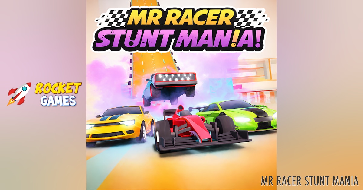 Mr Racer Stunt Mania 🕹️ Play Now for Free | RocketGames