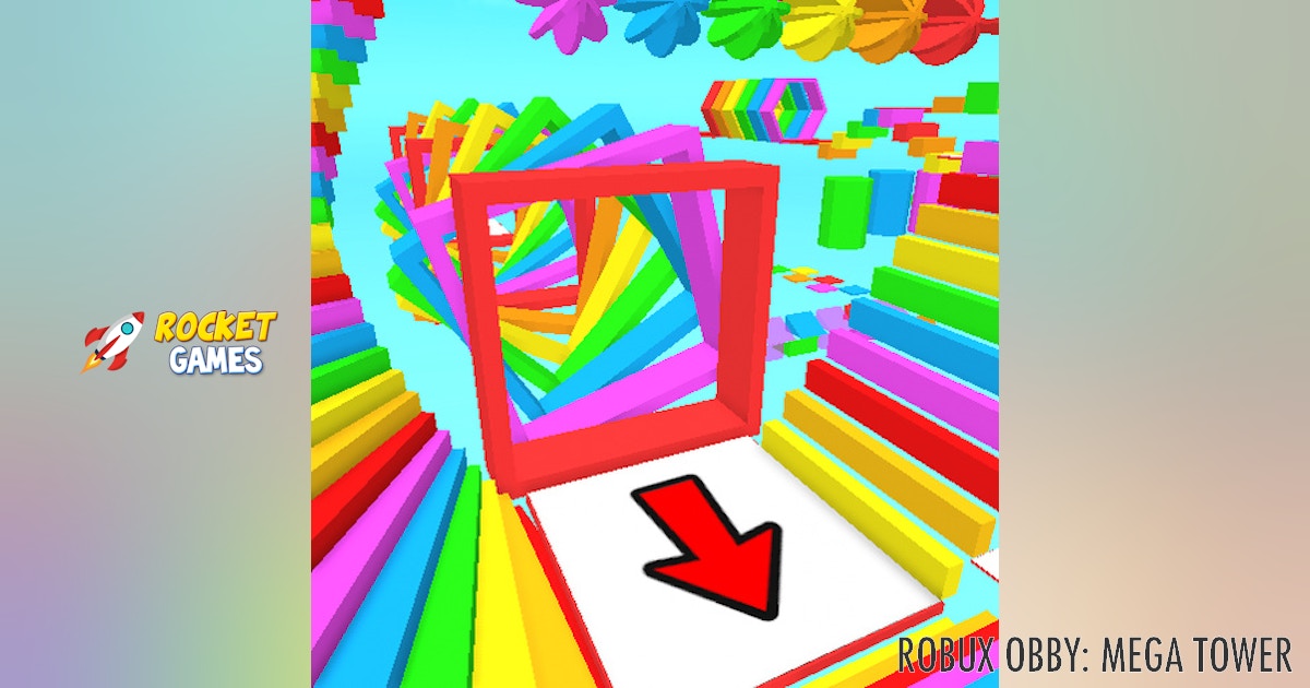 Robux Obby: Mega Tower 🕹️ Play Now for Free | RocketGames