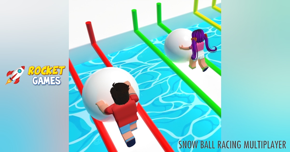 Snow Ball Racing Multiplayer 🕹️ Play Now for Free | RocketGames