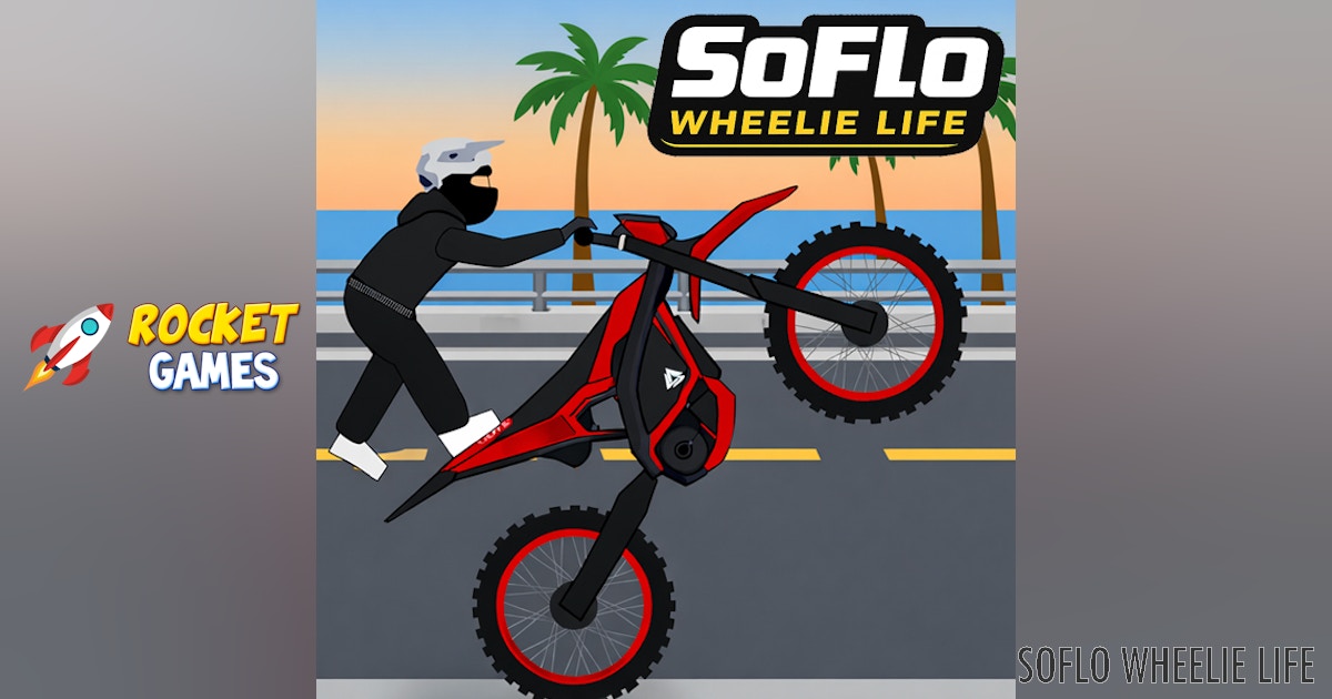 SoFlo Wheelie Life 🕹️ Play Now for Free | RocketGames