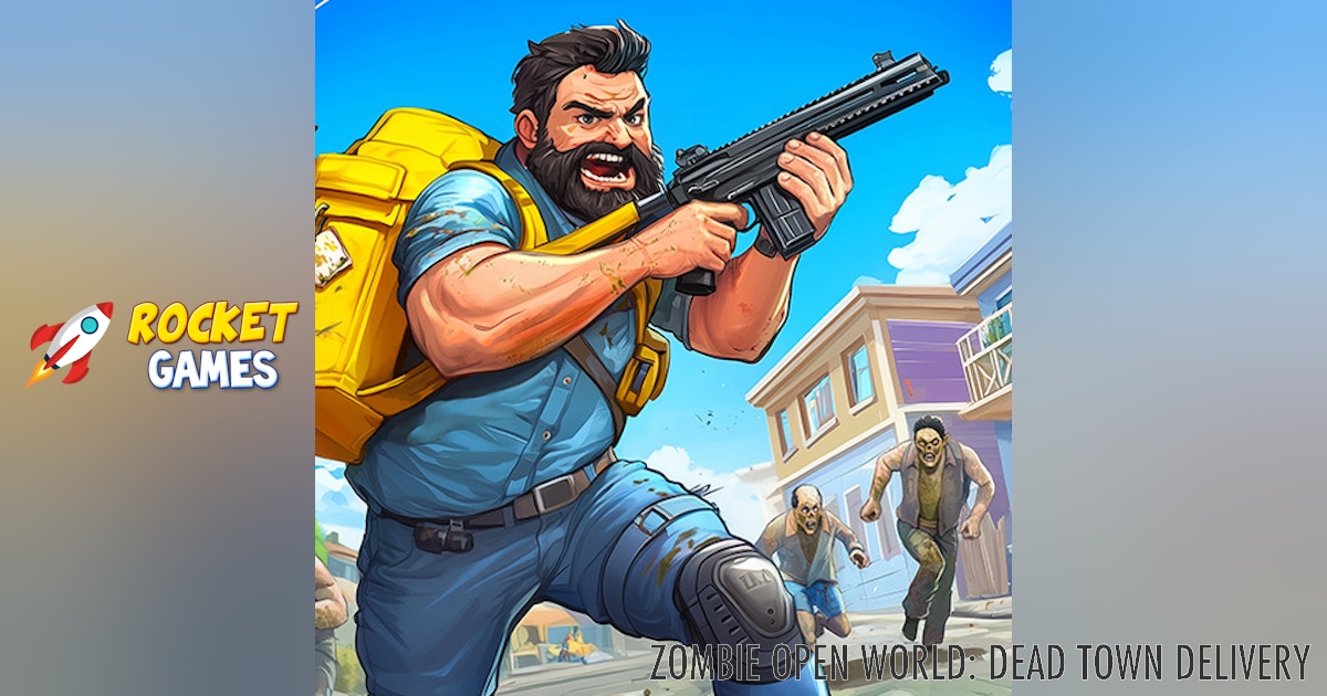 Dead Own Zombie Open World: Dead Town Delivery 🕹️ Play Now for Free | RocketGames